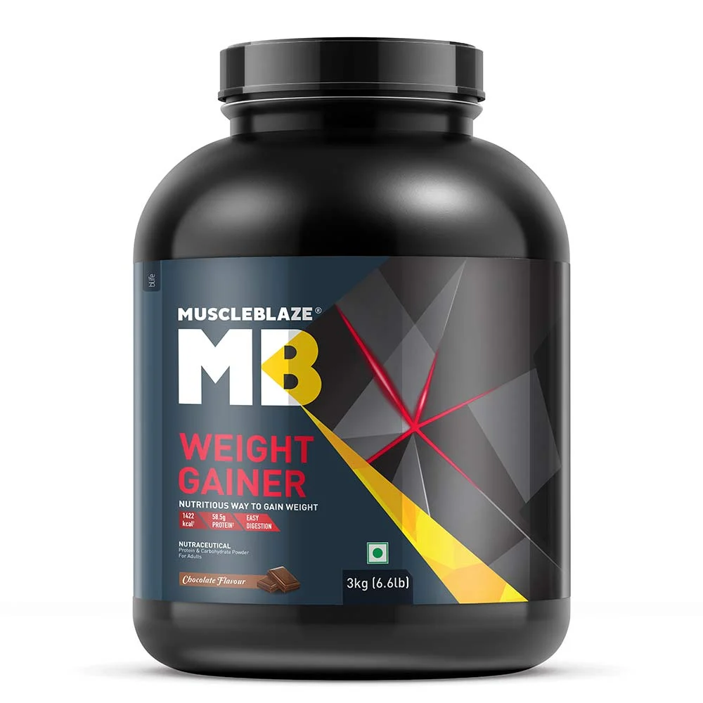MuscleBlaze Weight Gainer with Added Digezyme 3kg